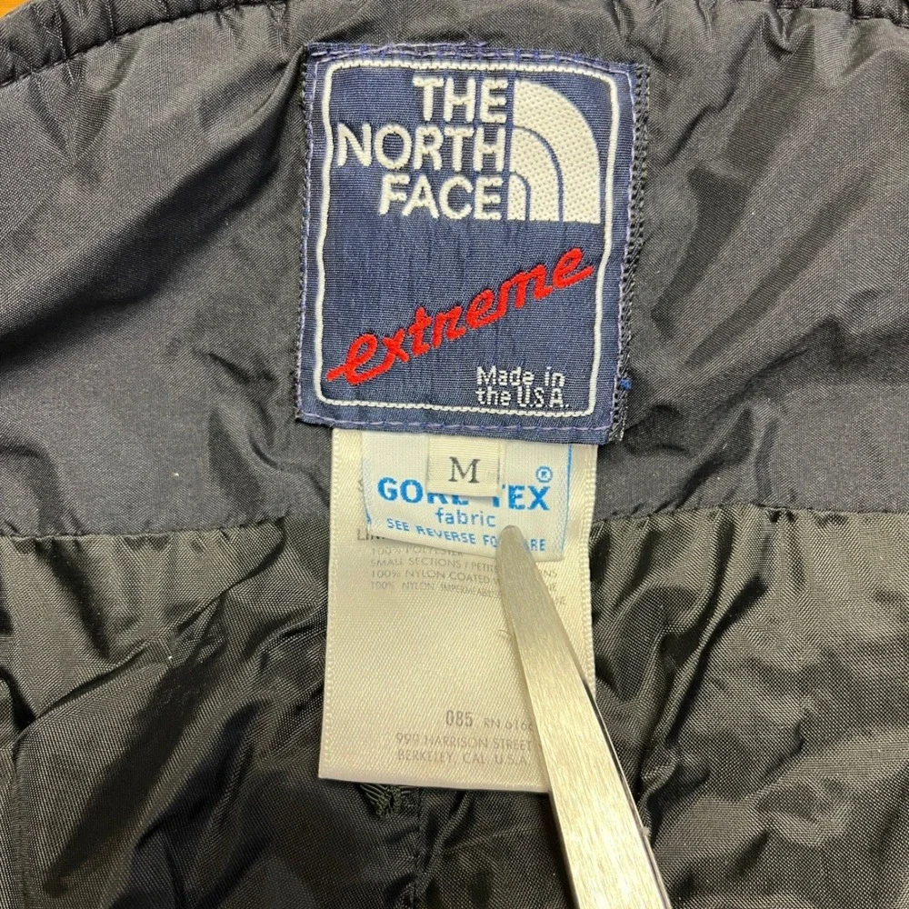 Vintage North Face Extreme GoreTex Ski Pants Black Made USA Medium Ski Snowboard